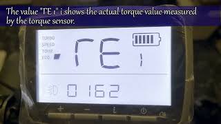 TSDZ2 How to check the torque sensor if the power assist is gone or fluctuating [upl. by Nellir93]