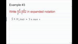 Expanded Notation [upl. by Bocyaj]