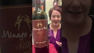 Menage A Trois Silk Soft Red Blend Wine [upl. by Nyrahtak798]