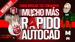 🎁 AutoCAD comandos RAPIDOS  Atajos de teclado  Alias  PGP  ingles español  TRUCOS  TUTORIAL 🎁 [upl. by Abramo]