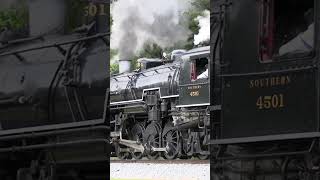 Steam Locomotive 4501 Slips  Shorts [upl. by Jolene]