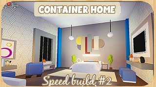 Adopt Me Container House  Design Ideas amp Buildings Hacks Part 2 [upl. by Adorl]