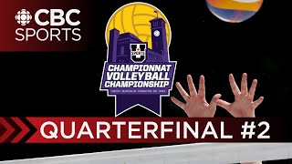 U SPORTS Mens Volleyball National Championship Quarterfinal 2  UBC vs McMaster  CBC Sports [upl. by Freytag]