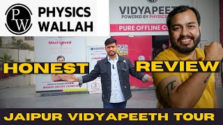 PW Vidyapeeth Jaipur Honest Review amp Tour  Full Details Fees Faculty  PW Jaipur Offline Center [upl. by Eedyah]