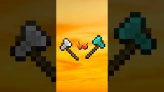 Diamond AXE VS Neitherite AXE 🪓 minecraft diamond gaming viralvideo herobrine neither vs sub [upl. by Kent]