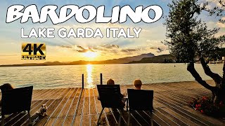 BARDOLINO LAKE GARDA ITALY  BEST SUNSET SPOT WALKING TOUR 4K ULTRA HD [upl. by Georgetta]