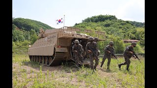 Redback IFV mobility testing in Korea [upl. by Syah887]