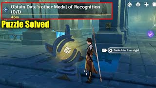 Obtain Dates other Medal of Recognition 01 Puzzle  Dates Challenge [upl. by Hugon]