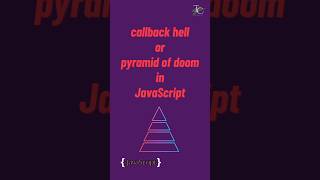 callback hell or pyramid of doom in javascript  javascript tutorial in 1 minutes coding [upl. by Cammy]