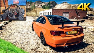 BMW M3 E92  Forza Horizon 5 Steering Wheel  Shifter  Logitech G29 Gameplay [upl. by Jeu739]