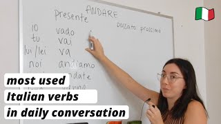 23 irregular Italian verbs you need to master for basic conversation sub [upl. by Honebein]