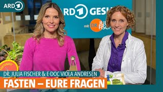 Abnehmen mit Fasten Mit Intervallfasten zum gesunden Gewicht  Dr Julia Fischer  ARD Gesund [upl. by Yoccm633]