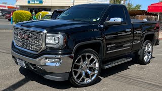 GMC SIERRA SINGLE CAB PART 5 WALKAROUND [upl. by Yoccm]