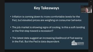 UNC economist talks employment numbers consumer spending [upl. by Ahsaelat778]