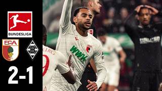 Augsburg vs Borussia MGladbach 21 Highlights  Bundesliga 2024 [upl. by Nuavahs709]