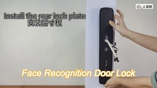 ELA Intelligent Home Automatic Fingerprint Lock  Tuya Smart Door Lock [upl. by Tay]