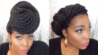 8 Unique Ways To Style Box Braids Supa Natural [upl. by Vardon575]