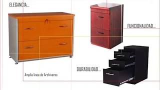 MG Muebles  Archiveros  Libreros  Muebles para Oficina [upl. by Jereme]