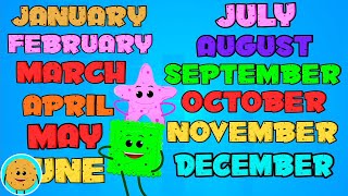 Months Of The Year  More Fun Learning Songs amp Rhymes for Kids [upl. by Xenia86]