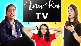 ANU KA TV l Hindi Moral Stories l Stories In Hindi l Family short movie l Ayu And Anu Show [upl. by Hermy]