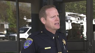 Raw Pleasanton police provide update on deadly shooting during Home Depot robbery [upl. by Dorcia375]