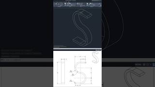 AutoCAD 2D Modeling autocad inventor solidworks cad cadsoftware draftingsoftware autocad [upl. by Dnomyaw780]