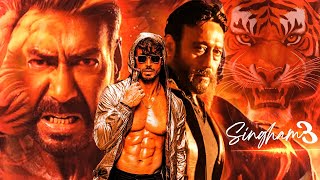 Ajay Devgn Akshay Kumar Jackie Shroff  Tiger Shroff Jackie Shroff  singham 3 new movie 2024 [upl. by Ekram]