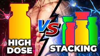 High Dose Testosterone Vs Stacking Anabolic Steroids [upl. by Anilac194]