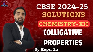 Colligative Properties  Solutions  Class 12 Chemistry Chapter 2  CBSE 202425  IITJEE 2024TCA [upl. by Eneleuqcaj]