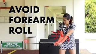 Avoid Forearm Roll  Golf with Michele Low [upl. by Sarkaria]