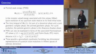 AharonovAnandan Phase and Pointed weak energy [upl. by Einal764]