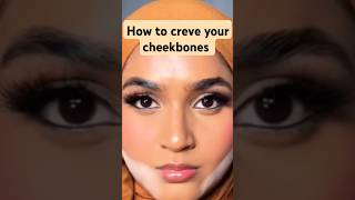 How to creve your cheekbones try youtube youtubeshorts ytstudieo ytshorts shorts cheekbones [upl. by Eimmas]