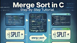 C Program for Merged Sort  Merged Sorting Array  Sorting  Merged Sorting  C problem solving [upl. by Lucier84]