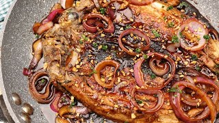 Bangus Steak  Fish Steak Recipe [upl. by Annadiana801]