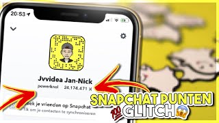 SNAPCHAT PUNTEN GLITCH  NEDERLANDS 2021 [upl. by Cristi116]