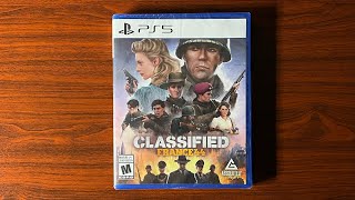 📦 Unboxing  Classified France ‘44  Sony PlayStation 5 PS5 [upl. by Asirap]