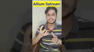 Allium Sativum Homeopathic Medicine shorts youtubeshorts [upl. by Madox941]