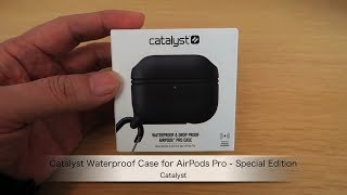 CatalystのAirPods Pro用防水ケース「Catalyst Waterproof Case for AirPods Pro  Special Edition」の紹介 [upl. by Idden242]