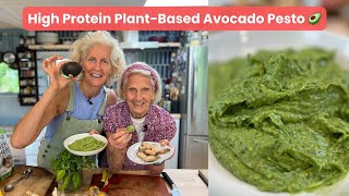 High Protein PlantBased Avocado Pesto [upl. by Lolita]