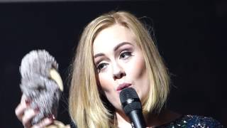 Adele  Chasing Pavements and Adelfie funny banter  Answers back to San Jose critics [upl. by Artina]