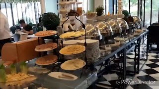 Azumi Boutique Hotel Alabang Breakfast Buffet  Romulo Cafe philippines hotel [upl. by Giffy]