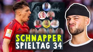 KICKBASE Geheimtipps 🤫 TOP 10 Kaufempfehlungen Spieltag 34 🔥📈 [upl. by Emmey574]