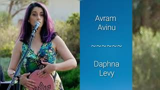 Avram Avinu Groove  Daphna Levy [upl. by Red]