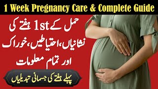 Early Pregnancy Symptoms In Urdu  Pregnancy Symptoms Before Missed Period  Wwek 1 Pregnancy [upl. by Townshend]