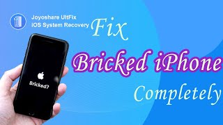 Fix Bricked iPhone Quickly  Joyoshare UltFix [upl. by Trebornhoj479]