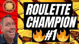 1 CHAMPION ROULETTE PLAYER WINS BIG🔥🔥🔥🔥🔥🔥🔥🔥🔥 [upl. by Ennailuj]