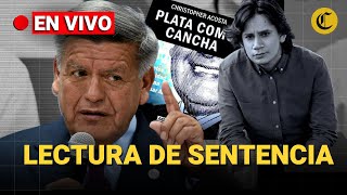 🔴 ENVIVO  César Acuña Lectura de sentencia contra periodista por el libro quotPlata como canchaquot [upl. by Adnovaj]