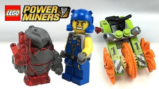 LEGO Power Miners Stone Chopper set review 2009 set 8956 [upl. by Erdnoid]