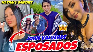 JOHN VALVERDE ESPOSADO CON NATHALY SÁNCHEZ ELY GUAMINGA EN EVENTOS [upl. by Azyl]