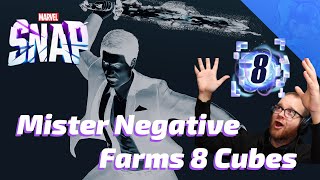 Mister Negative is the BEST 8 cube deck in Marvel SNAP [upl. by Felton]